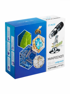 Микроскоп беспроводной цифровой карманный 1000X Wi-Fi Орбита OT-INL92